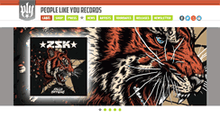 Desktop Screenshot of peoplelikeyourecords.com